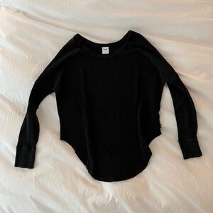 Aritzia TNA waffle tee